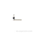 Conector de cabezal de clavija de 2,0 mm de una sola fila 4P